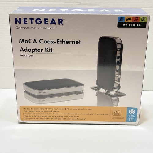 Moca coax ethernet adapter kit - moca,
