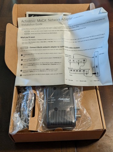 New actiontec ecb2500c - new,
